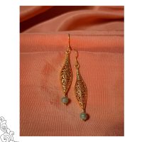 Tear Drop Jali Earring