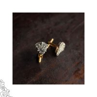 Silver Filigree Cufflink